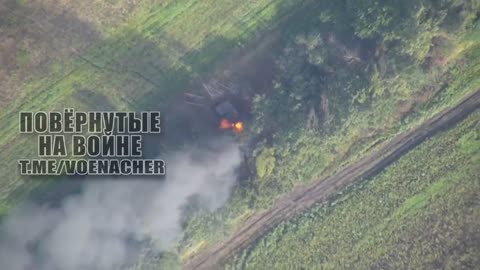 The Destruction of AFU self-propelled guns "Gvozdika By Lancet