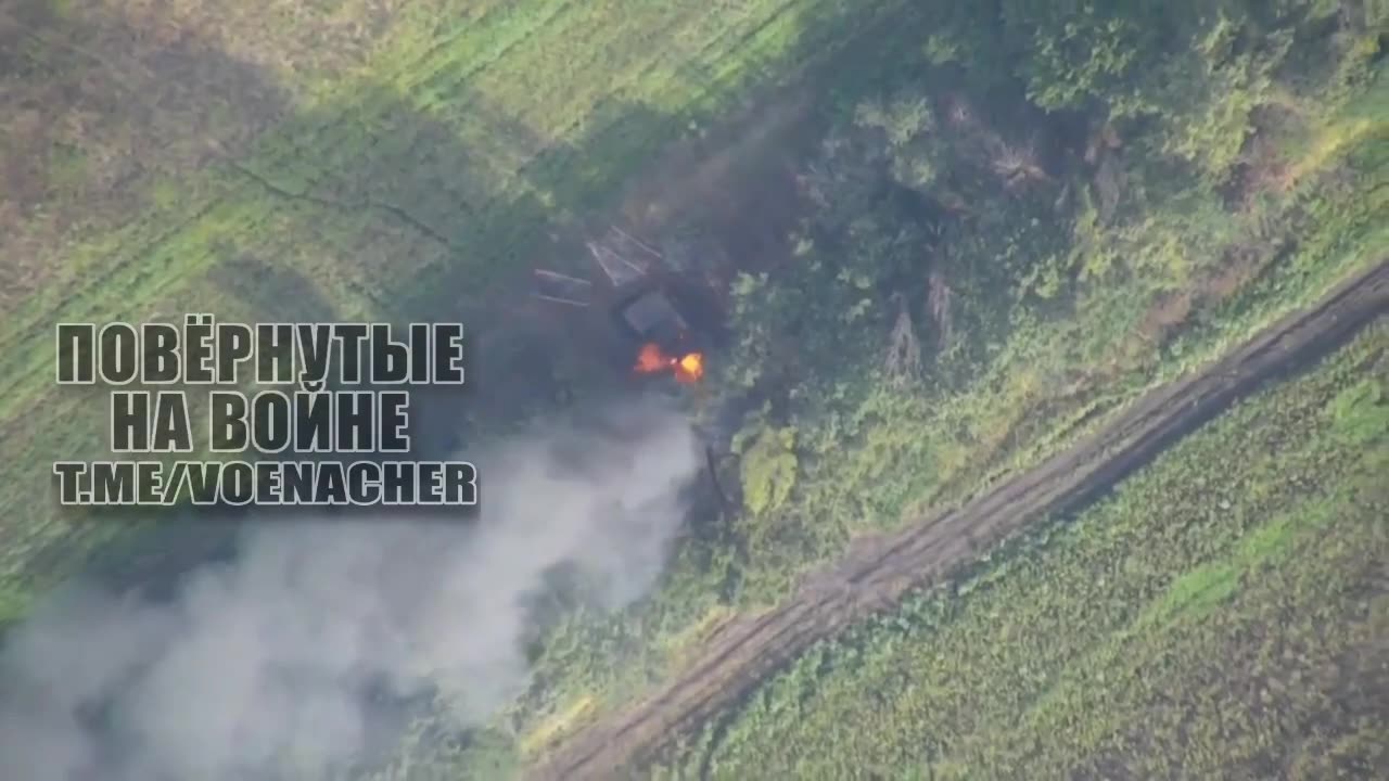 The Destruction of AFU self-propelled guns "Gvozdika By Lancet