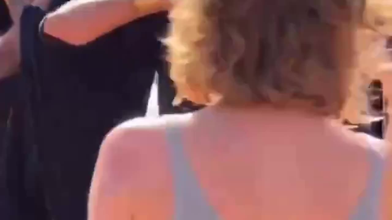 Leaked footage of a Dudes for Kamala rally