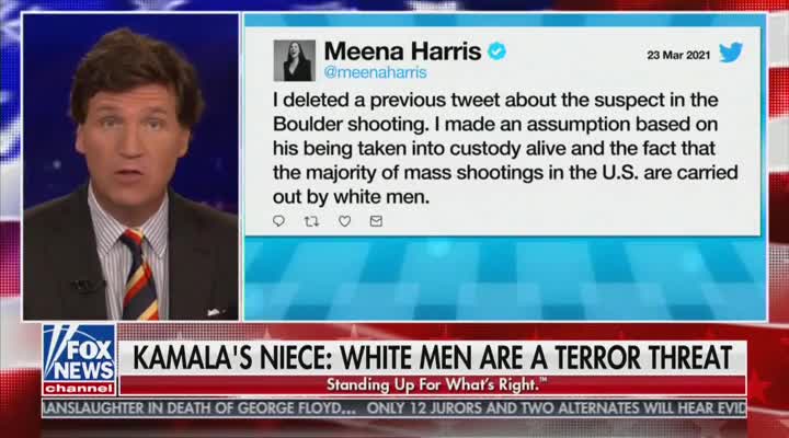 Tucker Carlson Tonight Refers To Prominent Progressive Activist As A 'Moron On Twitter'