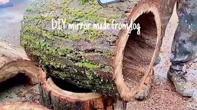 Mirror made from LOG