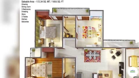 Gaur City 1st Avenue Dream Home Apartments