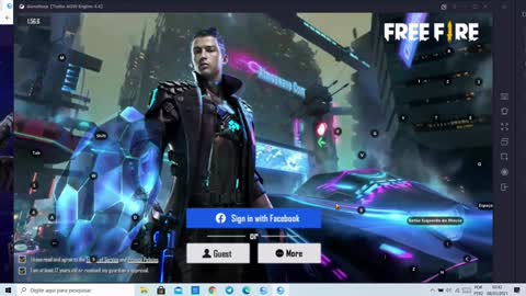 como instalar free fire no notebook com emulador android