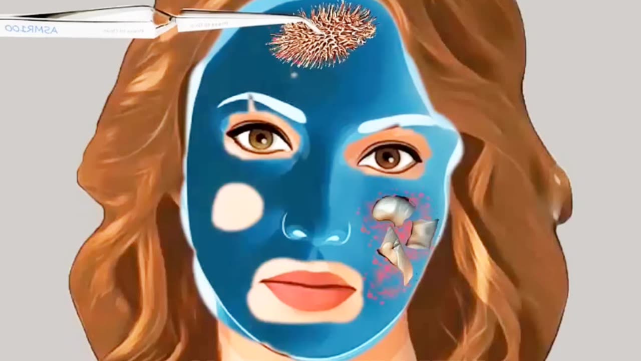 #asmr #facialanimation #satisfying