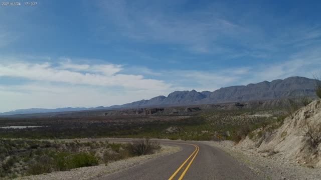 Riding Candelaria towards Presidio Texas