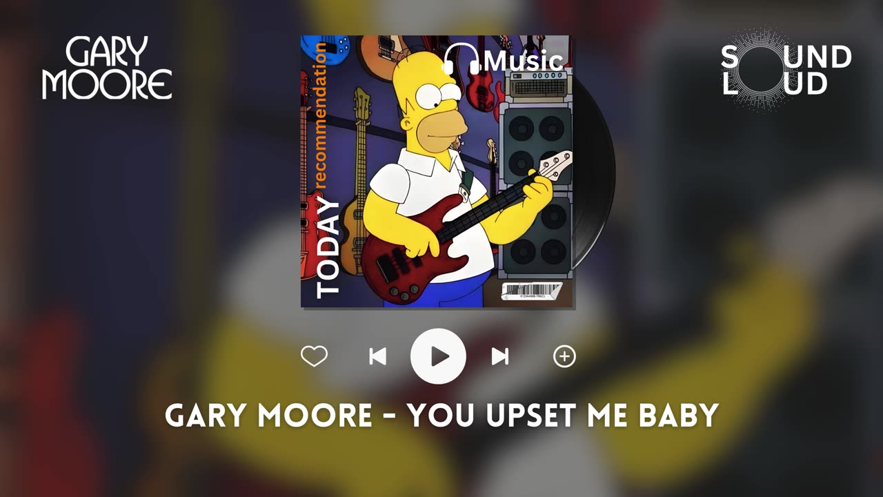 Gary Moore - You Upset Me Baby