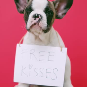 FREE PUPPY KISSES WHO WANTS