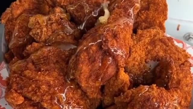 Fried chicken leg