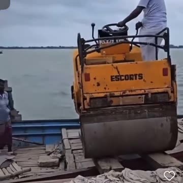 Mini-Steamroller Driver Will Be Out Of A Job After This Bonehead Move