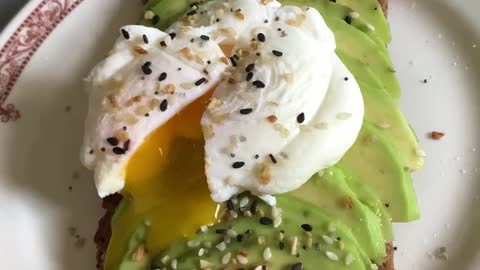 TASTY YOLK LAVA OVER AVOCADO TOAST