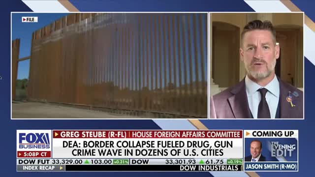 Rep. Steube Joins Evening Edit to Discuss Chaos at the Southern Border