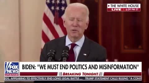 Biden's brain stops working while reading teleprompter