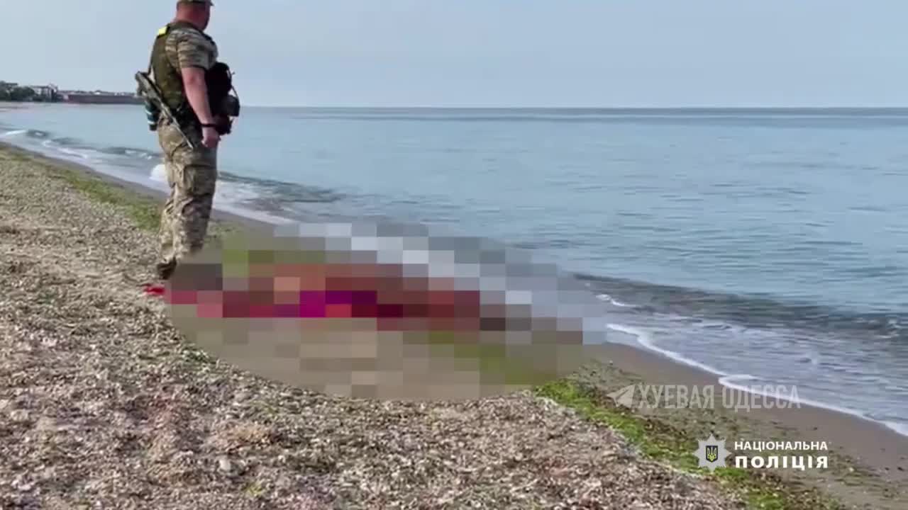 😱A man in Odessa went to swim in the sea and died after being blown up by a mine.💥