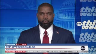 Byron Donalds Spars with ABC’s Martha Raddatz- How Trump Appointees Will Secure the Nation