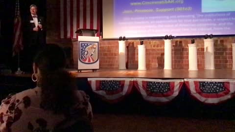 My Speech at the 20th Century Theater in Cincinnati