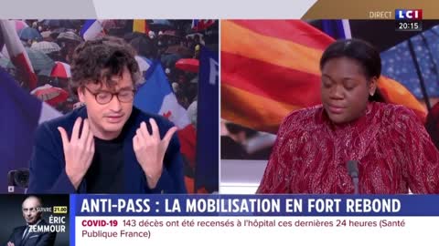 Mathieu Slama face à Laetitia Avia