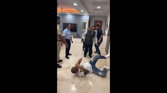 Viral Video Of Shikar Dhawan,india Criketer Beaten Up By His Father.