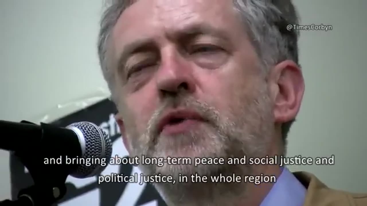 Corbyn: an organisation [Hamas] which is dedicated towards the good of the Palestinian people,