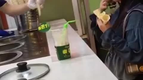 Eat cream