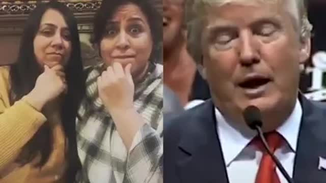 Funny video with Trump