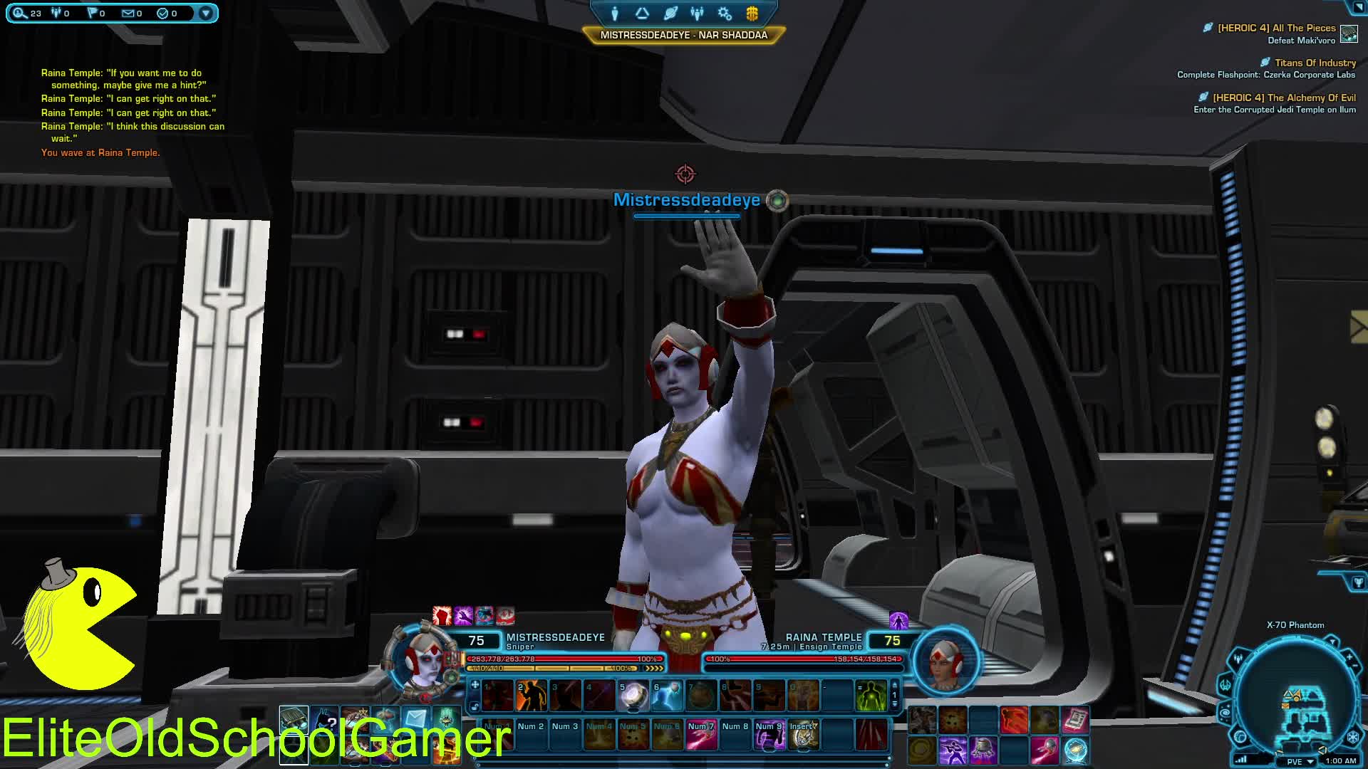 SW:TOR - Ship Tours - Imperial Agent - X-70B-Phantom - June 2022