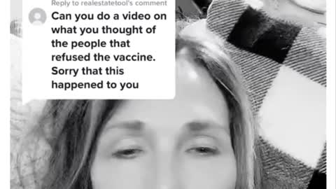 “They {unvaxxed} were the smart ones”