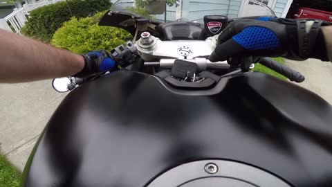 Ducati 848 Evo ride !