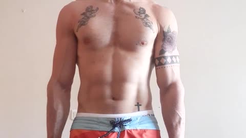 Inverted Back Row 24kg/24kg=48kg 52.8lbs/52.8lbs=105.6lbs