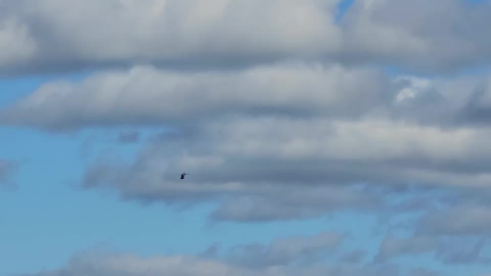 In the sky