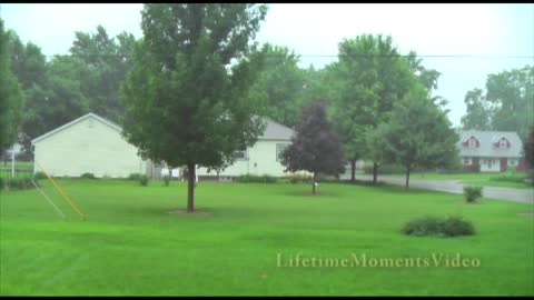 Relaxing Nebraska Thunderstorm and Rain