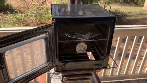 Butterfly kerosene stove.