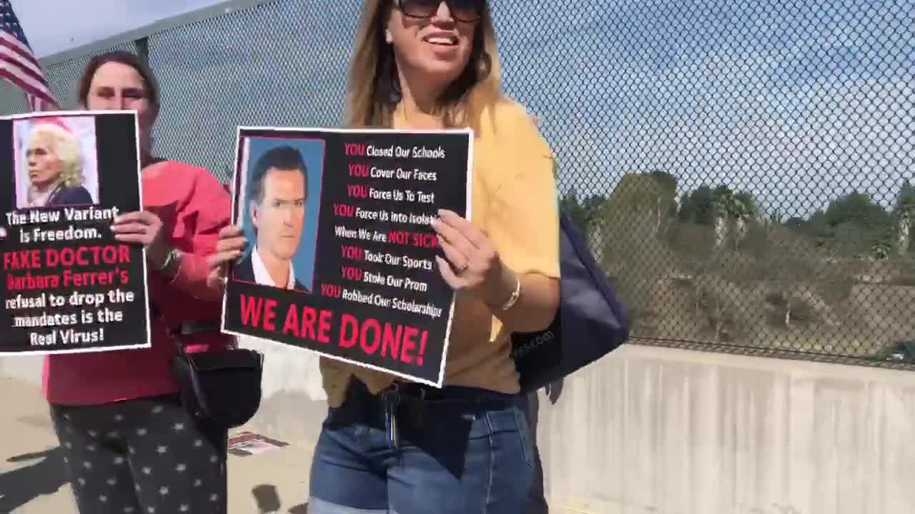 US Freedom Convoy in California