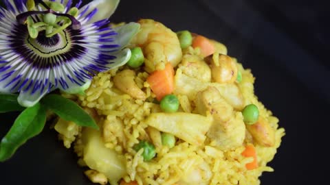 Stir Fry Rice Food Asian Dish