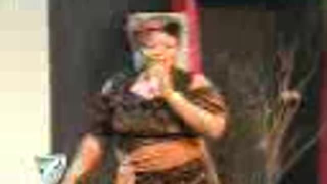 DANCING WITCH TURNS TO BIRD, LIVE.