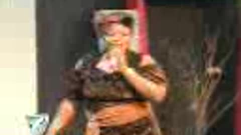 DANCING WITCH TURNS TO BIRD, LIVE.