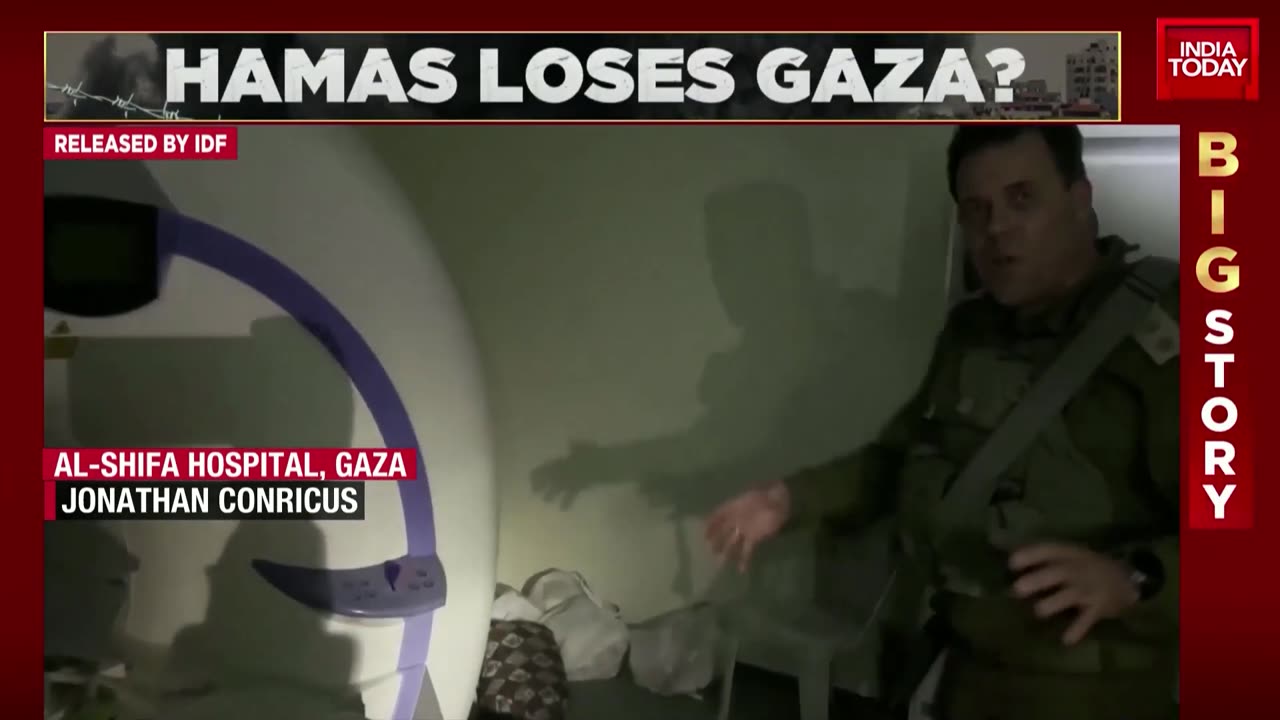 Israel Vs Hamas War: Israel Releases Video Of Weapons Found At Gaza's Al-Shifa Hospital