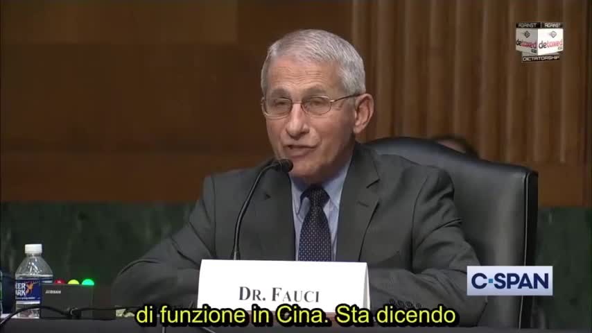 Dr. FAUCI ha mentito