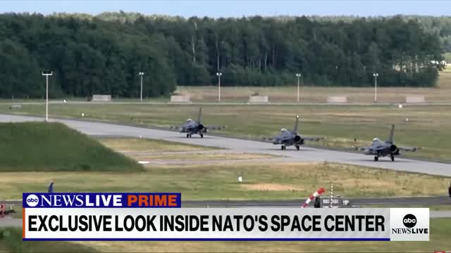 EXCLUSIVE LOOK INSIDE NATO'S SPACE CENTER