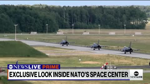 EXCLUSIVE LOOK INSIDE NATO'S SPACE CENTER