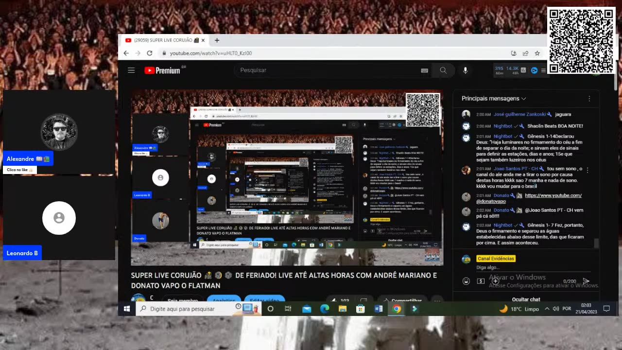 Canal Evidências - uHLT0_KzI00 - LIVE ATÉ ALTAS HORAS COM ANDRÉ MARIANO E DONATO VAPO O FLATMAN