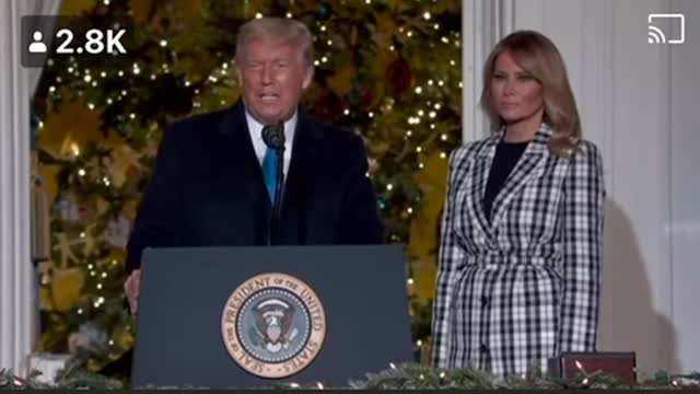 Marry Christmas From The White House !