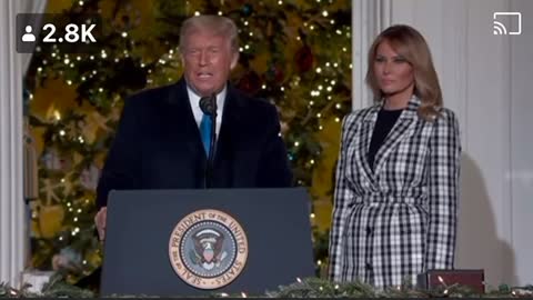 Marry Christmas From The White House !