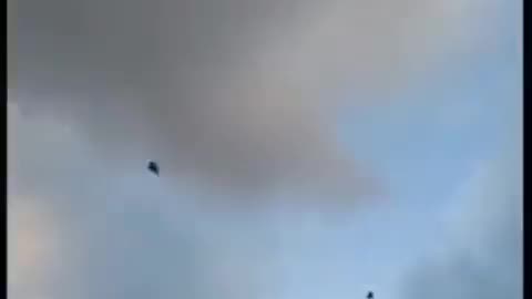 Russian helicopters moving in the direction of Kyiv