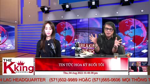 TIN TỨC HOA KỲ BUỔI TỐI - 08/04/2022 - The KING Channel