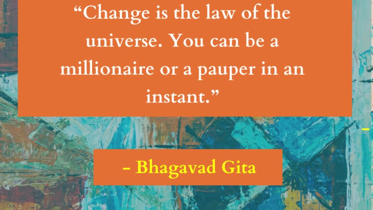 Quotes from Bhagavad Gita