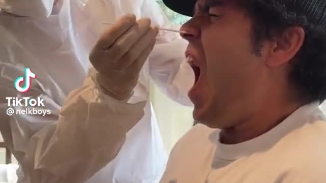 Kyle getting the rona test… hopefully wheel birds if hes negitive