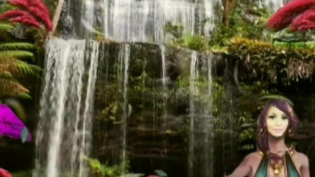 Dream Worlds: Angelika by the Falls