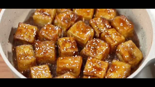 Delicious Chinese tofu