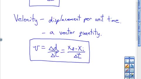 Speed and Velocity Lesson