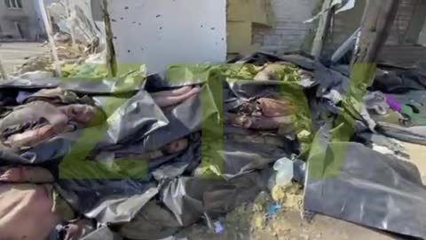 Ukraine War - Dozens of dead Ukrainian servicemen (Graphic 18+)